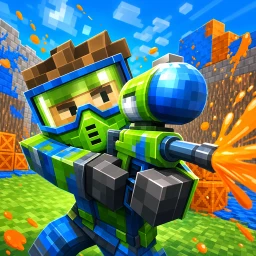 Symbol von Blocky Gun Paintball